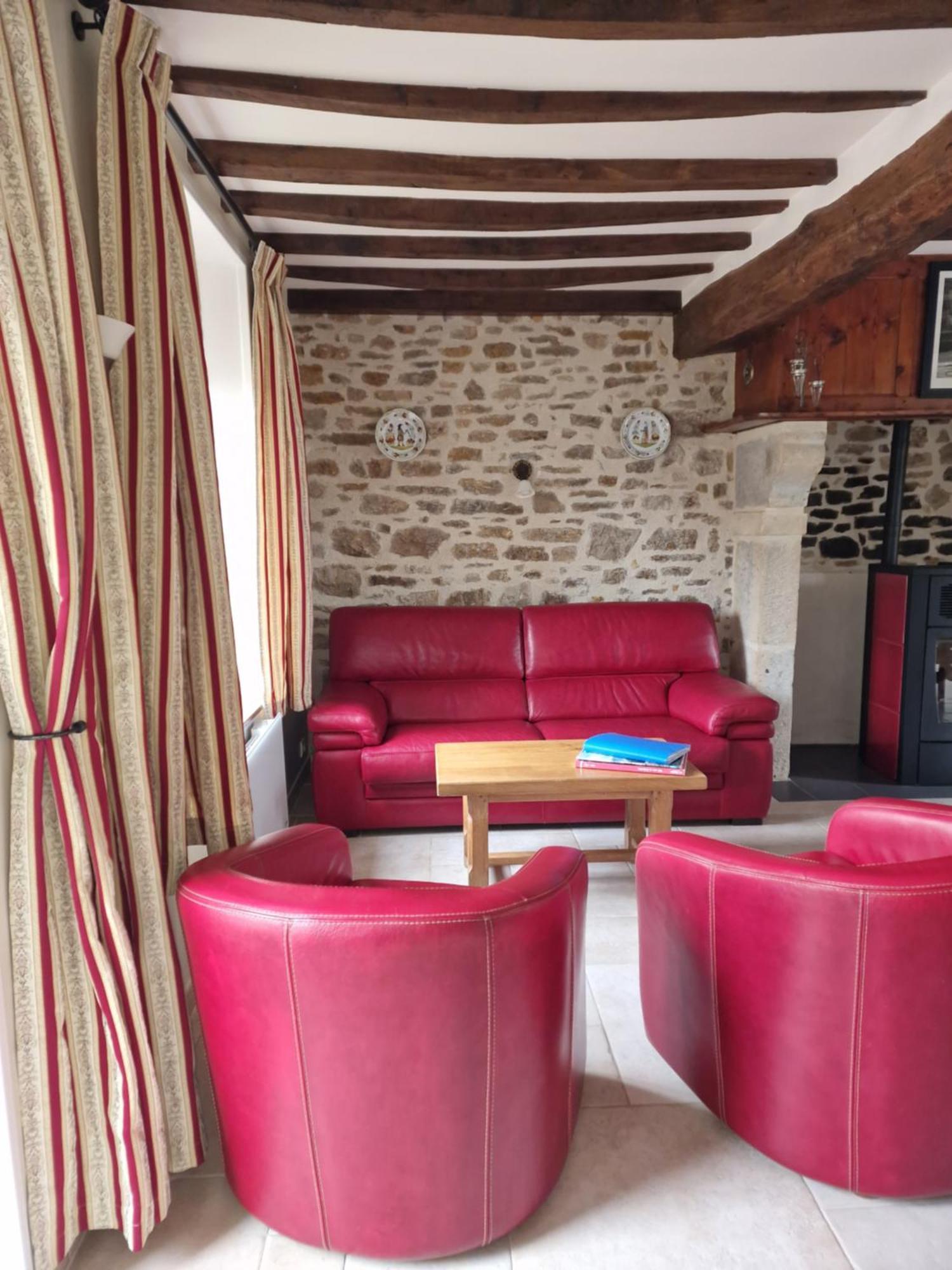 Villa Le Dy en fleurs à Saint-Maurice-en-Cotentin Extérieur photo